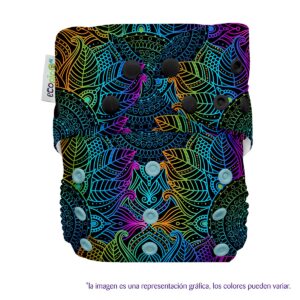 Pañal Unitalla Mandalas Snaps