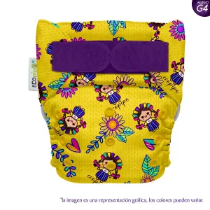 Pañal Unitalla Muñequitas Velcro