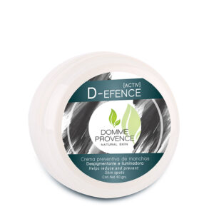 Crema facial D-EFENCE preventiva de manchas.