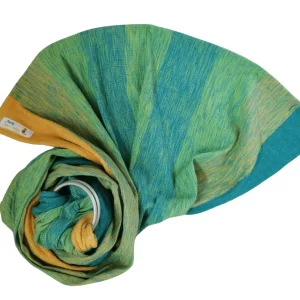 Bandolera arcoíris verde